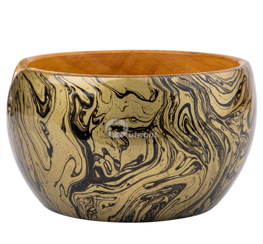 Wooden Yarn Bowl