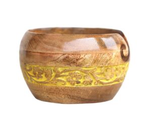 Wooden Yarn Bowl